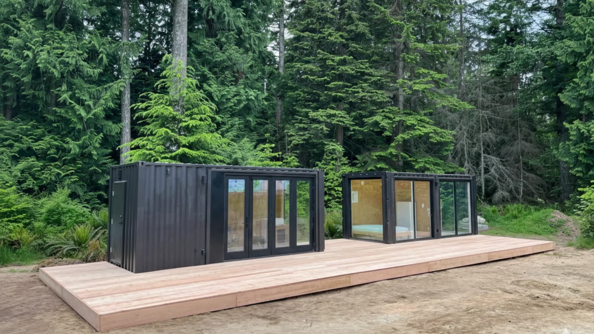 Premium modular home exterior in the Lower Mainland by NED Structures